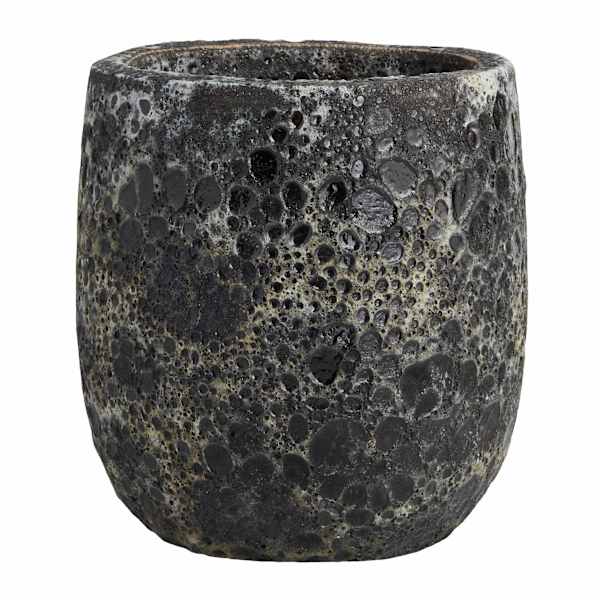 Found & Fable Bungxe Tall Ceramic Outdoor Planter, Small
