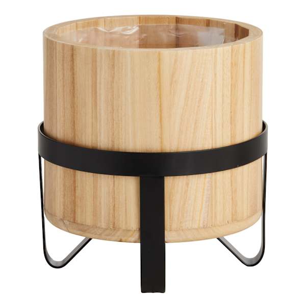 Wooden Planter Stand, Medium