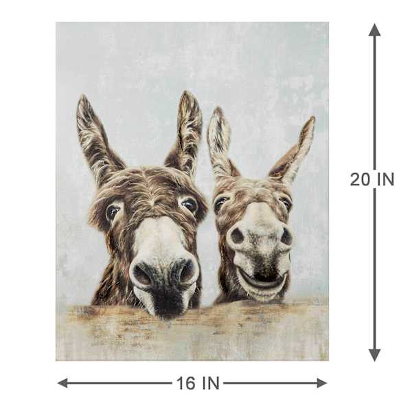 Farm Friends Canvas Wall Art, 16x20