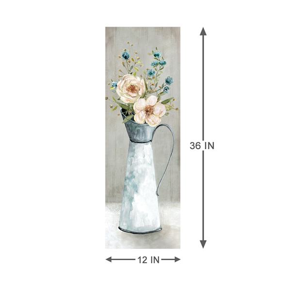 Provincial Bouquet II Canvas Wall Art, 12x36