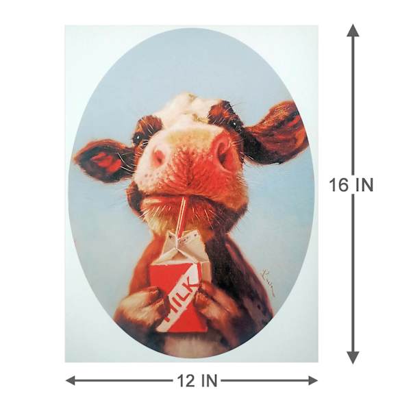 Quality Control Canvas Wall Art, 12x16