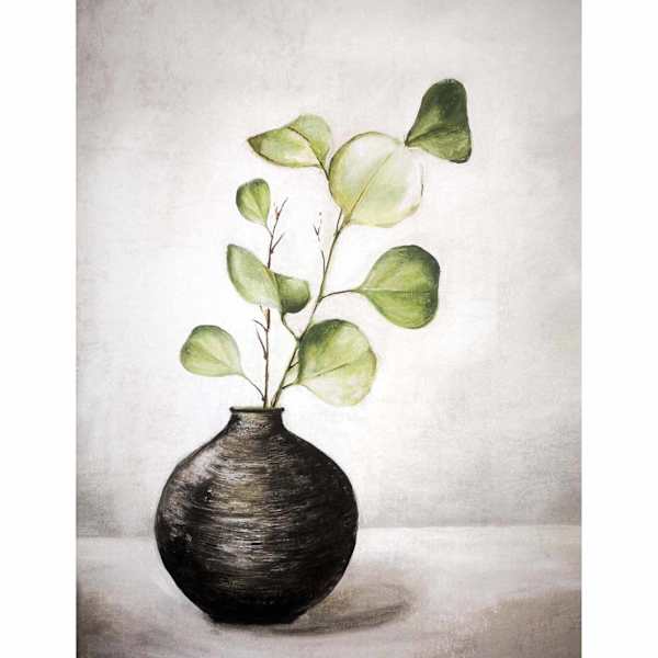 Honeybloom Botanical Eucalyptus Canvas Wall Art, 12x16