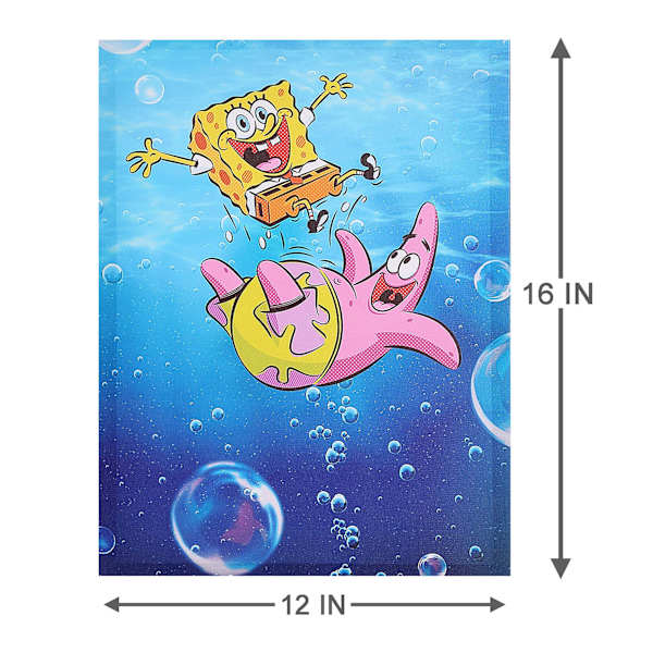 SpongeBob & Patrick Canvas Wall Art, 12x16