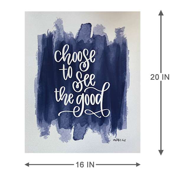 Choose to See the Good Canvas Wall Decor, 16x20
