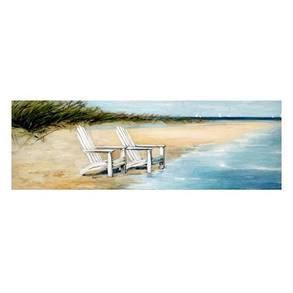 Water View II Canvas Wall Art, 36x12