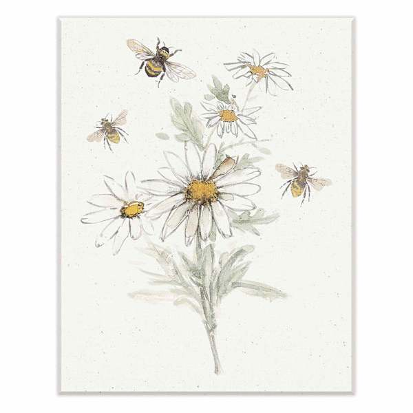 Daisies Canvas Wall Art, 11x14