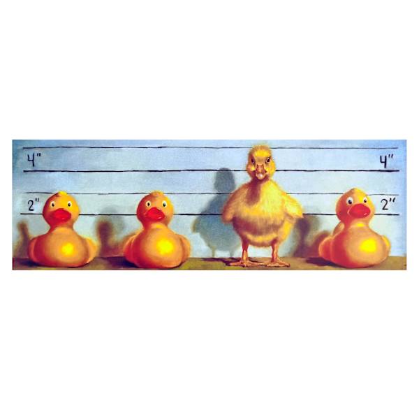 The Big Line Up Canvas Wall Art, 36x12