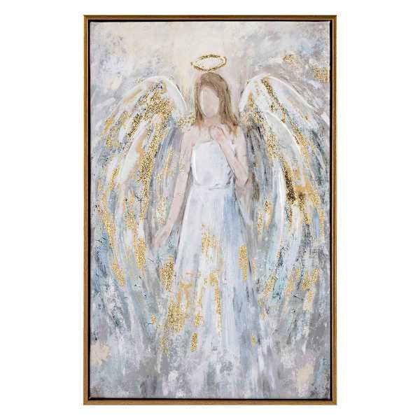 Framed Angel Print Wall Art, 11x17