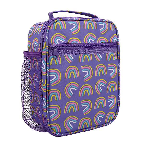 Rainbow Purple Kids Lunch Box