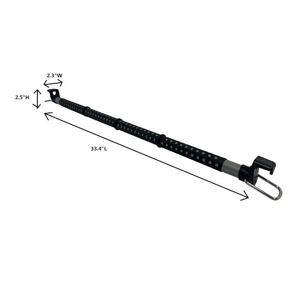 Back Seat Expandable Clothing Bar