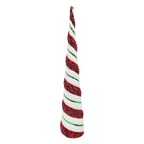 The Elf on the Shelf® Peppermint Swirl Cone Tree, 24"