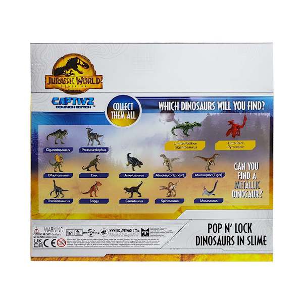 Jurassic World Dominion Captivz Edition Slime Egg