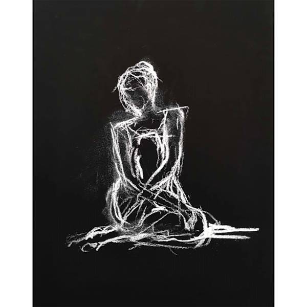 Female Figure Study Canvas Wall Art, 22x28