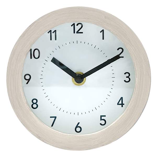 Sage Serenity Light Wood Tabletop Clock, 5.5"