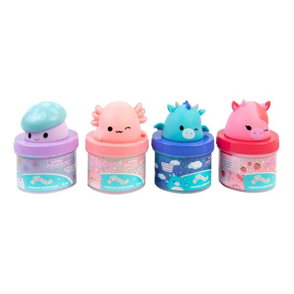 Original Squishmallows Premium Scented Cloud Slime Jars Assortment