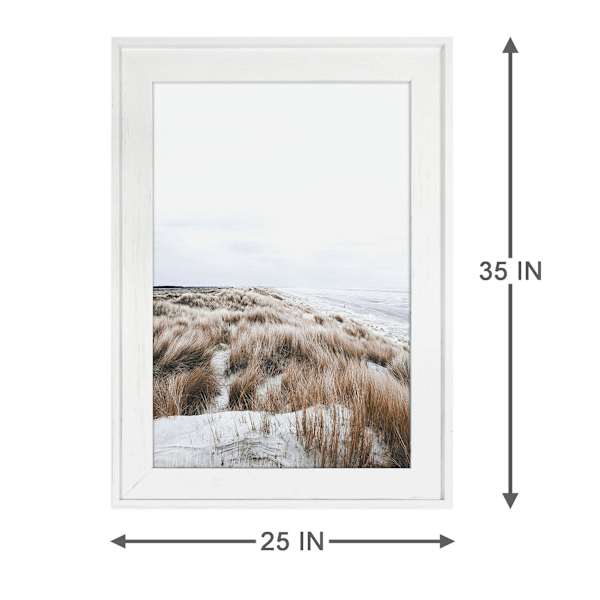 Ty Pennington Glass Framed Beach Print Wall Art, 25x35