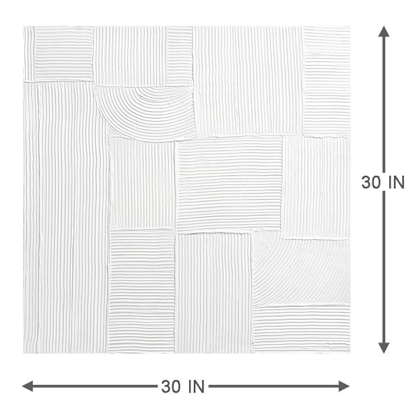 Abstract Canvas Wall Art, 30"
