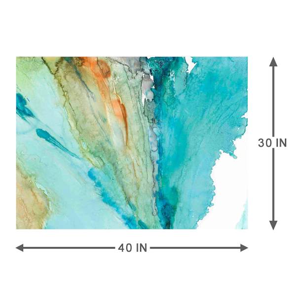 Luminous Vision Glass Coat Canvas Wall Art, 40x30