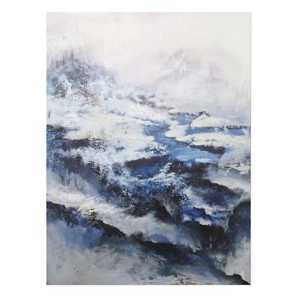 Blue Ocean Gallery Art Canvas Wall Art, 36x48