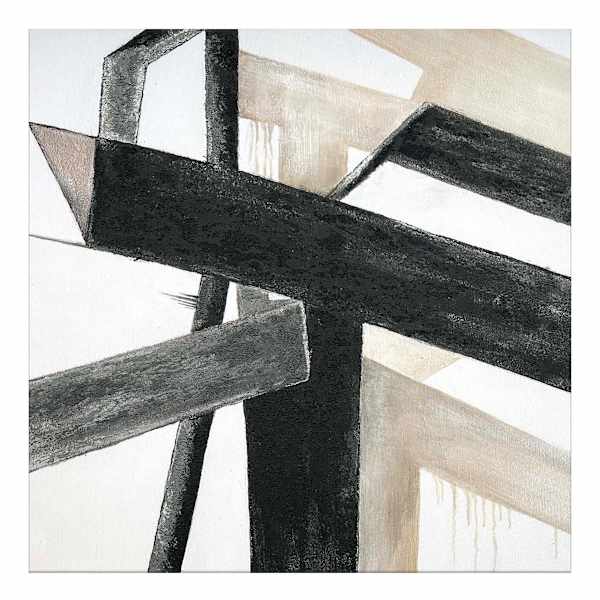 Crosby St. Abstract Canvas Wall Art, 40"