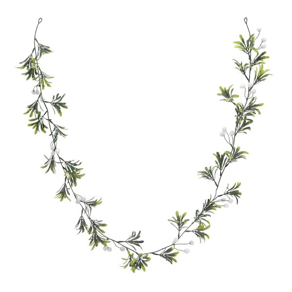 Green Leaf Garland, 6'