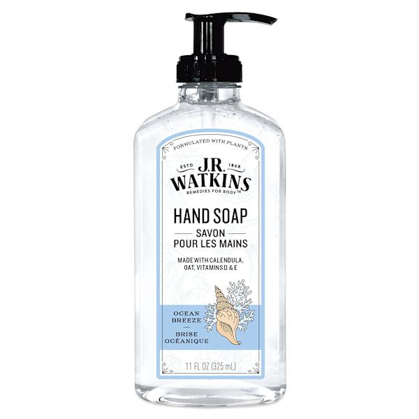 JR Watkins Ocean Breeze Hand Soap Gel, 11fl oz