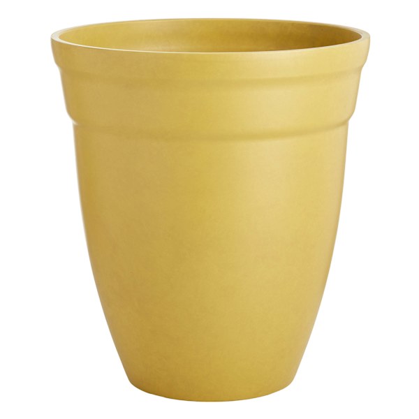 Honeybloom Yellow Vintage Outdoor Planter, Medium