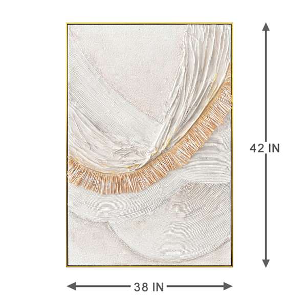 Tracey Boyd Textured Abstract Canvas Wall Art, 42x38