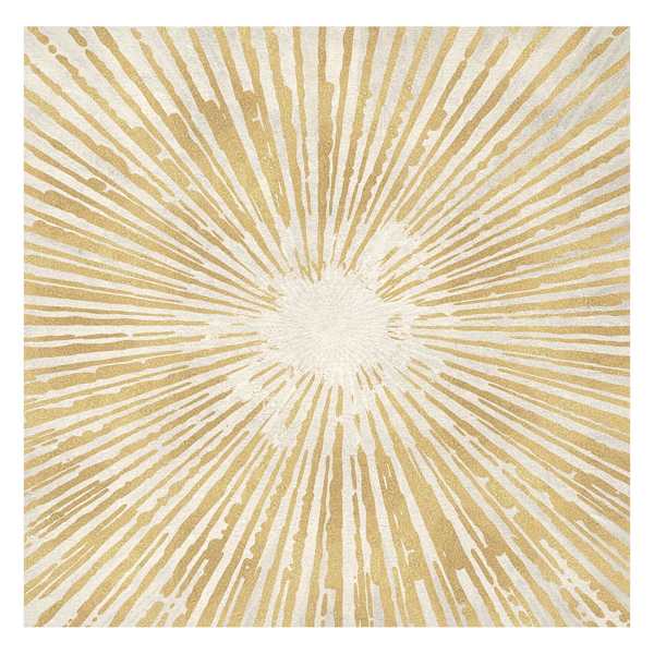 Gold Burst Canvas Wall Art, 40"