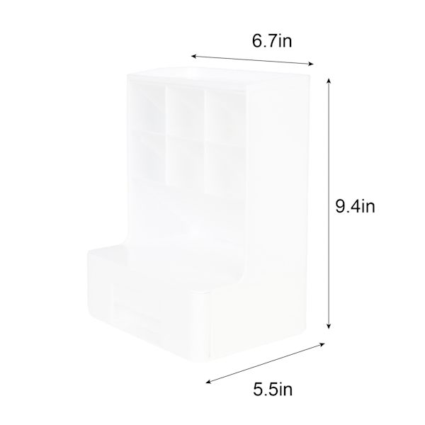 Hive Desk Organizer, White