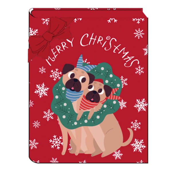 Dogs in Wreath Decorative Book