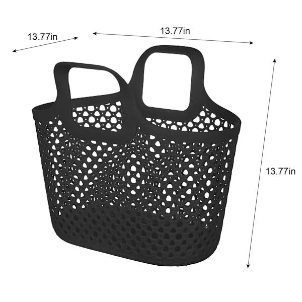 Black Flex Tote, 9l