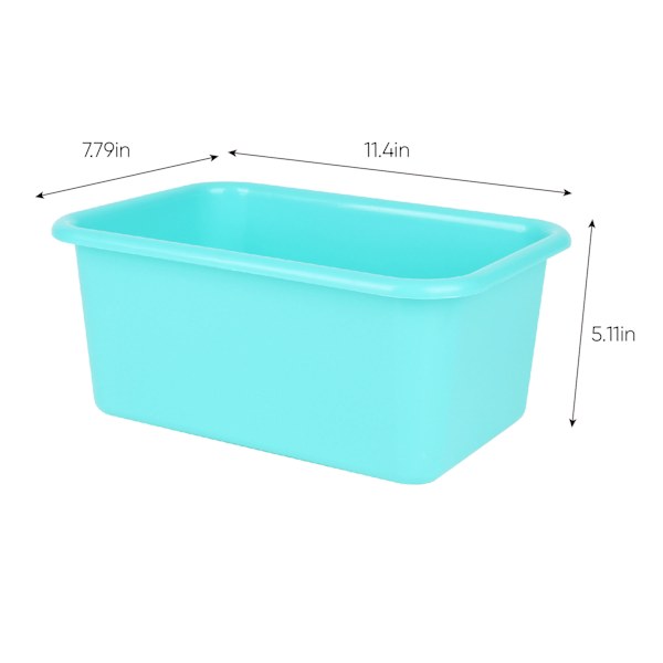 Kids Blue Storage Bin, Small