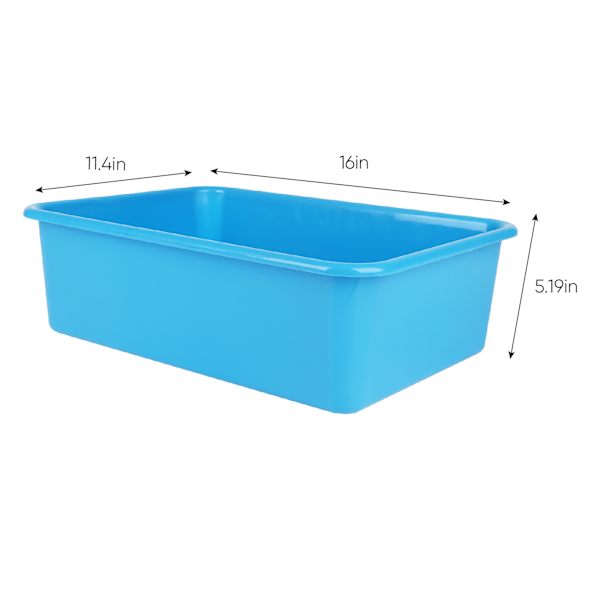 Kids Aqua Storage Bin, Large