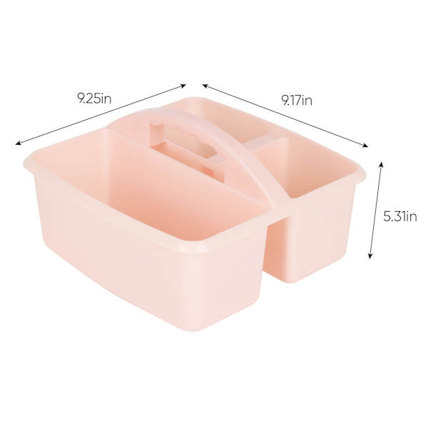 Light Pink Desktop Storage Caddy