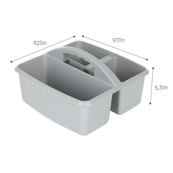 Grey Desktop Storage Caddy
