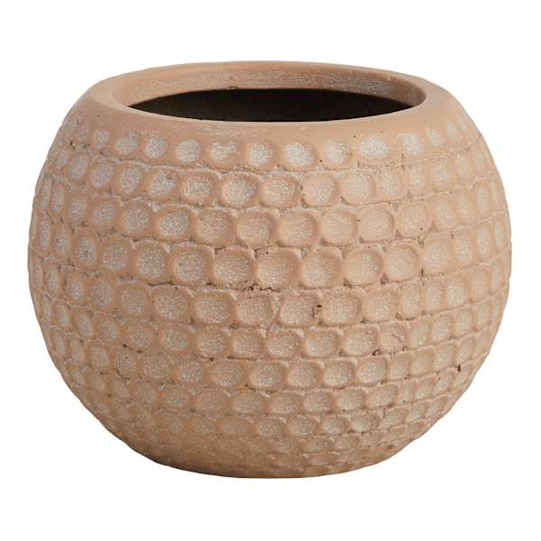 Tracey Boyd Natural Round OutdoorPlanter, Small