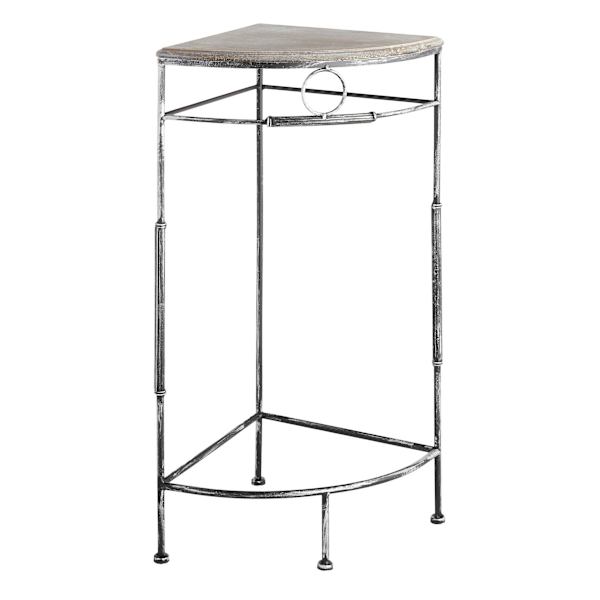 Metal & Wood Plant Stand, Large