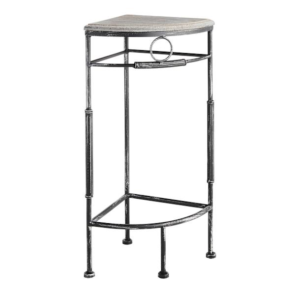 Metal & Wood Plant Stand, Small