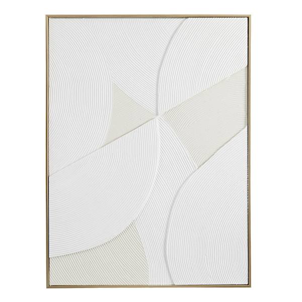 Crosby St. Framed Abstract Canvas Wall Art, 30x40