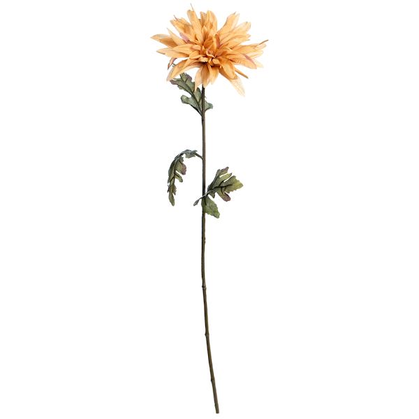 Yellow Dahlia Floral Stem, 28.5"