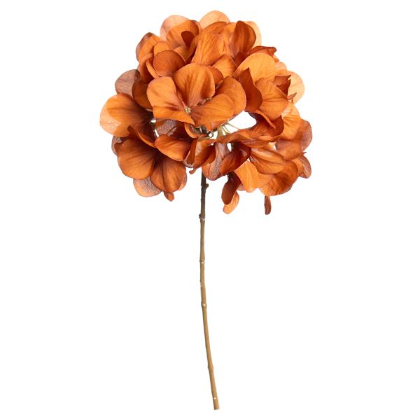 Brown Hydrangea Floral Pick, 13.5"