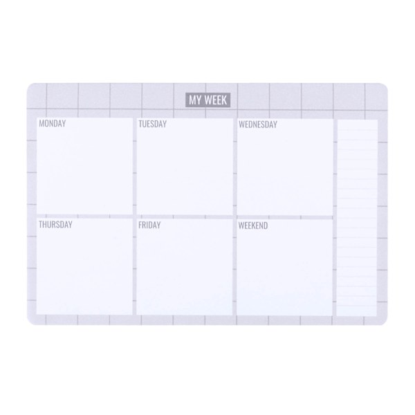 Gamer Weekly Planner Pad