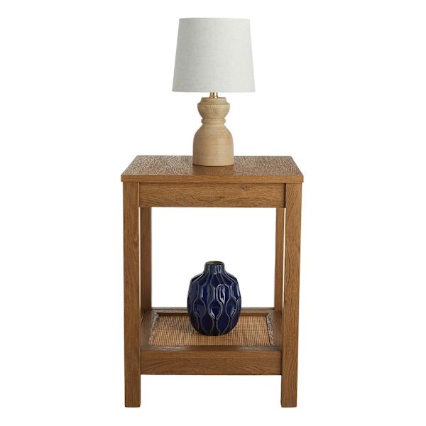 今年も話題の Hazel Accent Table, Rustic Natural Finish 着物・浴衣