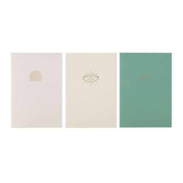 Sage Serenity 3 Pack Pu Journal