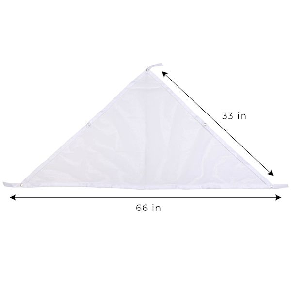 White Toy Storage Net, White