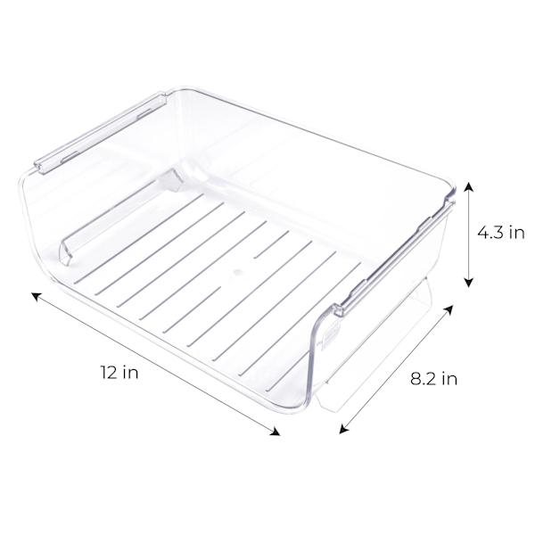 Water Bottle & Travel Mug Organizer, Clear