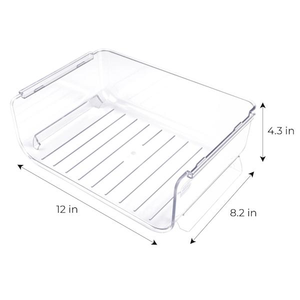Water Bottle & Travel Mug Organizer, Clear