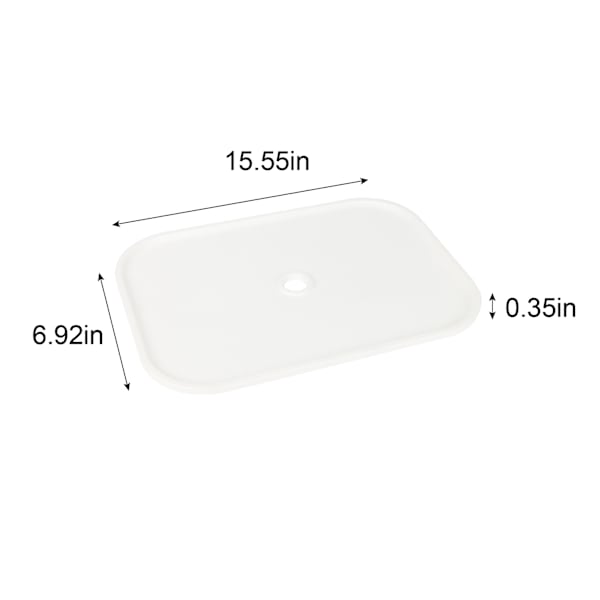 Plastic Lid Of Container White