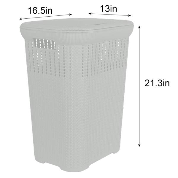 Knit Laundry Hamper 50L